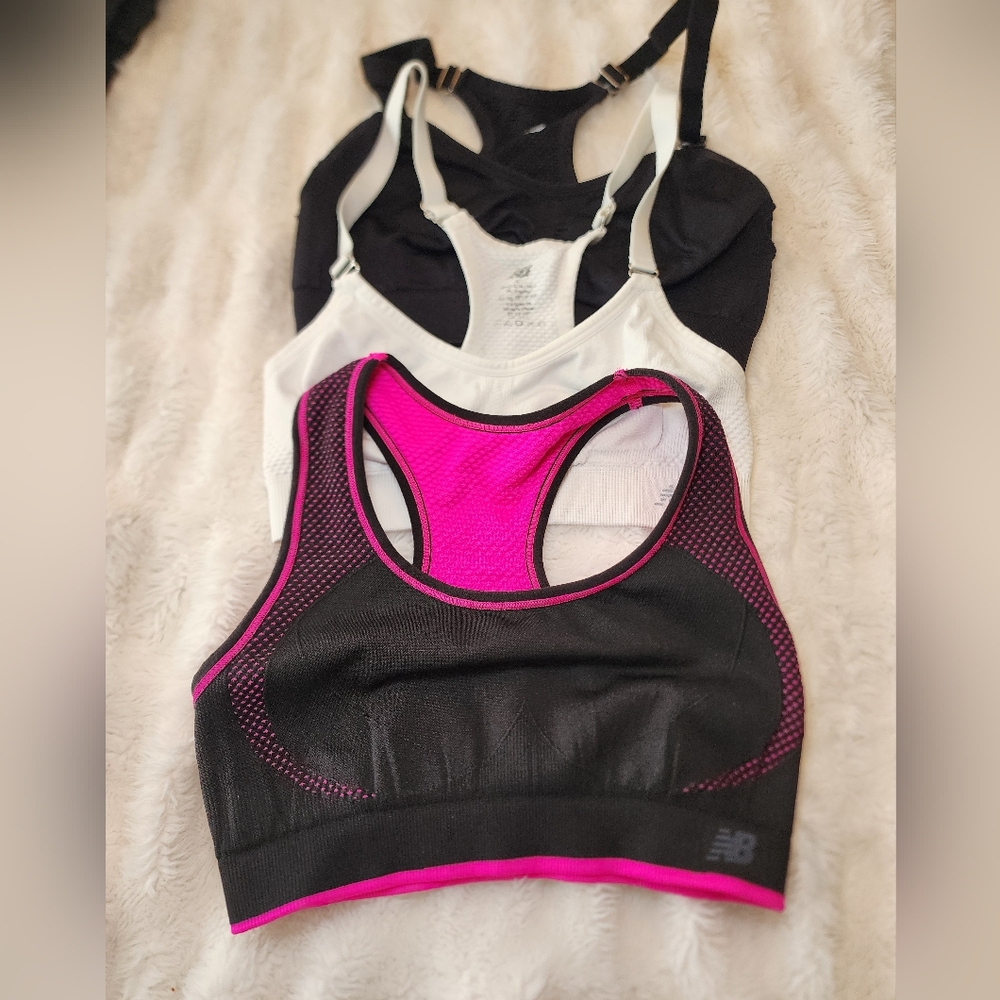 New Balance Seamless Reversible Sports Bra Small